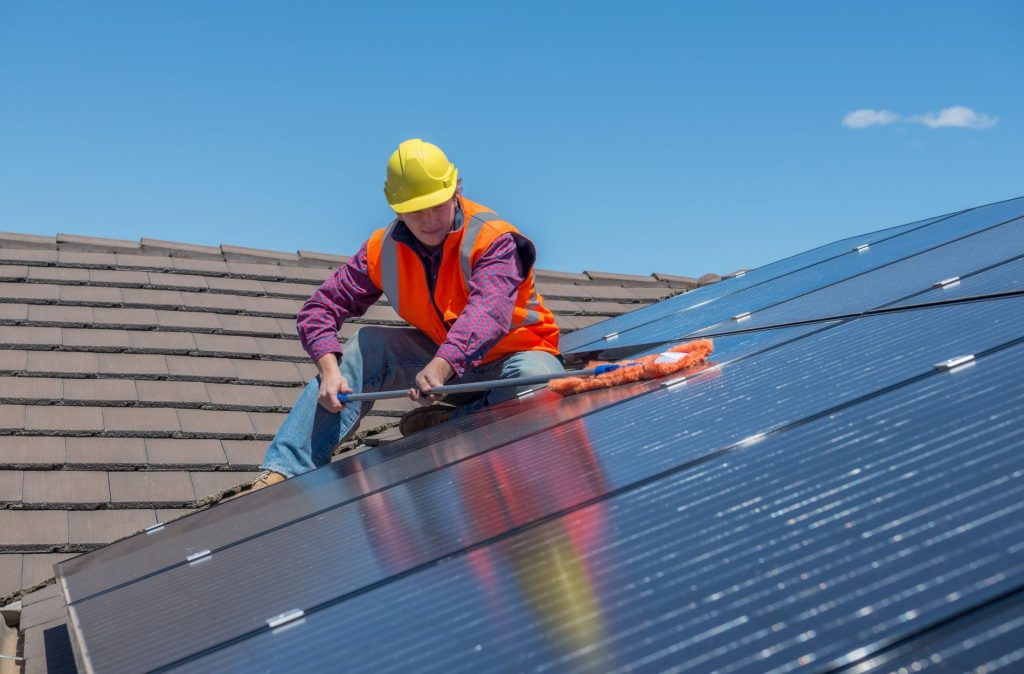 solar panels maintenance